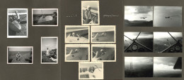 Flugzeug Foto-Album Flugausbildung Meist Segelflug Aus Den Jahren 1940-1954 Mit Insgesamt 223 Fotos In Unterschiedlichen - Andere & Zonder Classificatie