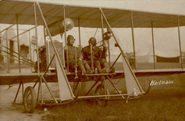 Flugereignis Altona-Bahrenfeld Nordmarkflug 1912 Pilot Hartmann Im Doppeldecker Mit Flugpoststempel II (Randschaden) Avi - Andere & Zonder Classificatie