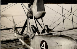 Flugwesen Pioniere Taddeoli, Emile Im Flugboot Savoia S13 I-II Aviation - Autres & Non Classés