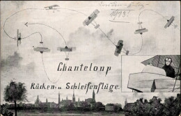 Flugzeug Dresden Kaditz Chanteloup Rücken- Und Schleifenflüge I-II Aviation - Sonstige & Ohne Zuordnung