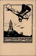 Flugereignis Frankenhausen Am Kyffhäuser Flugspende 1921 Sinderstempel I-II (Abschürfung VS) Aviation - Sonstige & Ohne Zuordnung