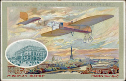 Flugwesen Pioniere Paris Monoplan Bleriot Reklame I-II Aviation - Otros & Sin Clasificación