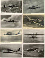 Flugzeug WK II Lot Mit 20 Ansichtskarten I-II Aviation - 1939-1945: 2a Guerra