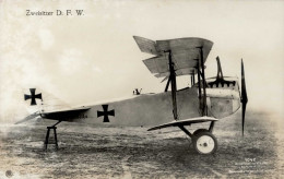 Sanke Flugzeug 1042 Zweisitzer D.F.W. I-II Aviation - Aviateurs