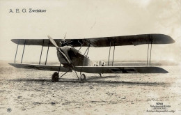 Sanke Flugzeug 1048 A.E.G. Zweisitzer I-II Aviation - Piloten