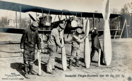 Sanke Flugzeug 1056 Deutsche Flieger Bomben I-II Aviation - Aviadores