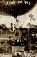 Ballon Hohenzollern AURICH I-II - Piloten