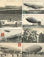 Zeppelin Lot Mit 25 Französischen Ansichtskarten I-II Dirigeable - Luchtschepen