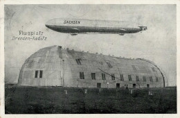 Zeppelin Dresden-Kaditz Luftschiff Sachsen 1913 II (Eckbug) Dirigeable - Dirigeables