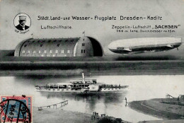 Zeppelin Dresden-Kaditz Luftschiff Sachsen I-II Dirigeable - Aeronaves