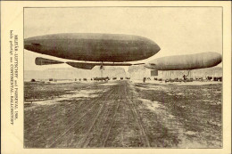 Zeppelin Militär-Luftschiff Und Parseval 1908 I-II Dirigeable - Dirigibili