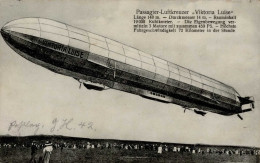 Zeppelin Passagier Luftkreuzer Viktoria Luise I-II (Marke Entfernt) Dirigeable - Zeppeline