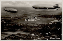 LUFTSCHIFF GRAF ZEPPELIN - Mit LUFTSCHIFF HINDENBURG über Luftschiffbau Zeppelin I Dirigeable - Aeronaves
