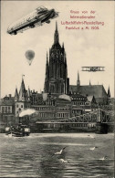 FRANKFURT/Main ILA 1909 - Gruss Von Der ILA 1909 (Klement) I Montagnes - Luchtschepen