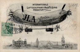 FRANKFURT/Main ILA 1909 - ILA SYSTEM FRANKFURTER WURST I-II - Dirigeables