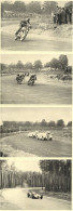 AM HOCKENHEIMER RING - 5er-LEPORELLO MOTORRÄDER Und RENNAUTOS A.d. Hockenheim-Ring - AUTO-UNION MERCEDES Usw. NS-ZEIT I - Motorräder