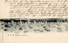 Kolonien Deutsch-Südwestafrika Frachtfahrer Feldpost Stempel Lüderitzbucht 1907 I-II Colonies - Storia