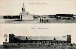 Kolonien Deutsch-Südwestafrika Keetmanshoop Kirche Stempel I-II Colonies - History