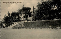 Kolonien Deutsch-Südwestafrika Windhuk Gouvernements-Haus Stempel Windhuk 22.01.1914 I-II Colonies - History