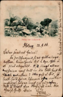Kolonien Deutsch-Südwestafrika Feldpostkarte Keetmanshoop  1906 Mit Regiments-Stempel I-II (Ecken Bestossen) Colonies - History