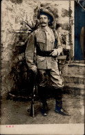 Kolonien Deutsch-Südwestafrika Soldat Der Schutztruppe Mit Soldatenbrief-Stempel Keetmanshoop 1906 II (Eckbüge) Colonies - Histoire