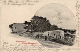 Kolonien Deutsch-Südwestafrika Klein-Windhuk Missionsstation Feldpost 1904 II (Eckbug, Rs Abschürfung) Colonies - Geschichte