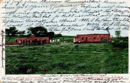 Kolonien Deutsch-Südwestafrika Station Oas Feldpost 1905 I-II (Ecken Bestossen) Colonies - Storia