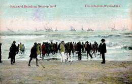 Kolonien Deutsch-Südwestafrika Swakopmund Feldpost Deutsche Seepost 1906 I-II Colonies - History