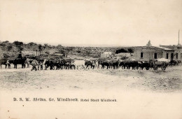 Kolonien Deutsch-Südwestafrika Windhuk Hotel Stadt Windhuk I-II Colonies - History