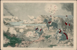 Kolonien KIAUTSCHOU - Attack Of Kew-Lien-Cheng And The Server Fighting Near Air River OTsingtau 1905 I-II Colonies - Geschichte