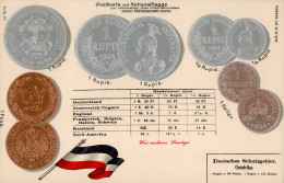 Kolonien Deutsch-Ostafrika Geld-AK I-II Colonies Argent - Geschichte