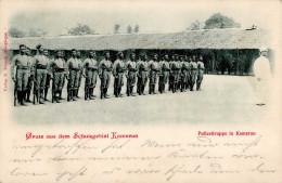 Kolonien KAMERUN - POLIZEITRUPPE In Kamerun Seepost-o 1901 Und 2-Zeiler Deutsches Schutzgebiet I Colonies - Historia