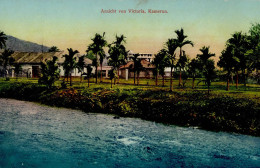 Kolonien Kamerun Ansicht Von Victoria I-II (Ecke Abgestoßen) Colonies - Historia