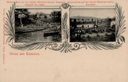 Kolonien Kamerun Bonaberi Basler Missions Stadion I-II Colonies - Geschichte