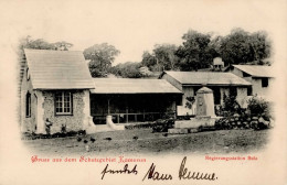 Kolonien Kamerun Bula Regierungsstadion Stempel 20.08.1908 I-II Colonies - Historia