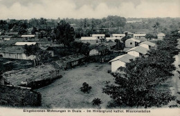 Kolonien Kamerun Duala Eingeborenen Wohnungen I-II (Marke Entfernt) Colonies - Historia