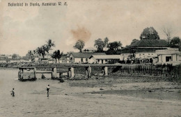 Kolonien Kamerun Duala Hafenbild II (Marke Entfernt, Fleckig) Colonies - Historia