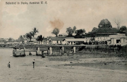 Kolonien Kamerun Duala Hafenbild II (Marke Entfernt, Fleckig) Colonies - Geschichte