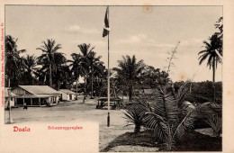 Kolonien Kamerun Duala Schutztruppenplatz I-II (fleckig) Colonies - Geschichte