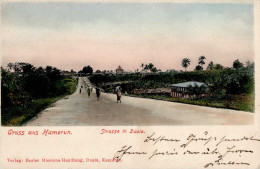 Kolonien Kamerun Duala Straße Stempel 1904 I-II (kl. Eckbug) Colonies - Geschichte