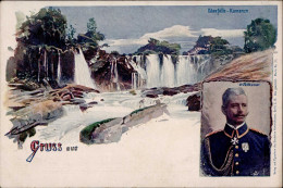 Kolonien Kamerun Edeafälle V. Puttkamer Litho I-II Colonies - Geschiedenis