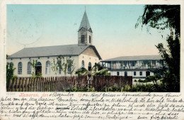 Kolonien Kamerun Kirche Stempel Duala 08.12.1904 II (kl. Eckbug, Kanten Abgestoßen) Colonies - Historia