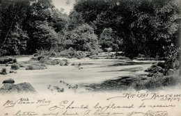 Kolonien Kamerun Krick Stempel Kribi 1907 II (Eckbug) Colonies - Geschichte