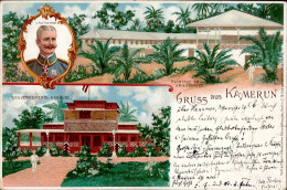 Kolonien Kamerun Puttkamer, V. Plantage Am Kriegshafen Litho 1898 I-II Colonies - Storia