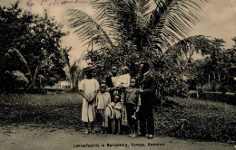 Kolonien Kamerun Sanaga Lehrerfamilie In Marienberg II (Stauchung) Colonies - Geschichte