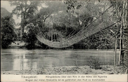 Kolonien Kamerun Tigargebiet Hängebrücke über Dem Kim 1012 I-II Colonies - Storia