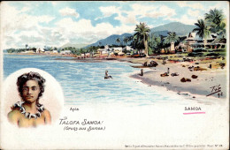 Kolonien Samoa Apia Talofa Samoa Litho I-II Colonies - Historia