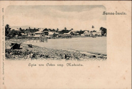 Kolonien Samoa Apia Von Osten Usp. Matautu I-II Colonies - Geschichte