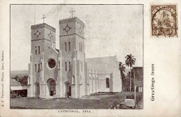 Kolonien Samoa Cathedral Apia I-II Colonies - Storia