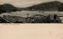 Kolonien Samoa Dampfer Pago Pago II (fleckig) Colonies - Geschiedenis